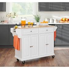 georgia kitchen cart white buylateral