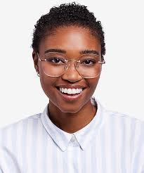 Saint Laurent SL 302 LISA women Gold Geometric