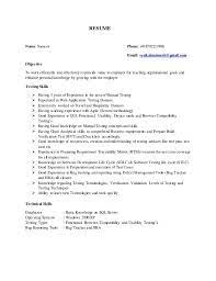 Narmesh 3 Yrs Manual Testing Resume