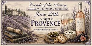 CB Friends of the Library Wine Tasting ~ Provence Region