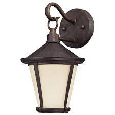 It is an increasingly popular choice for interior and exterior home décor. Westinghouse Darcy 1 Light Victorian Bronze Outdoor Led Wall Lantern Sconce 6204100 The Home Depot