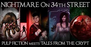A mysterious santa arrives on 34th street, to recall three interconnected horror stories which will leave you never looking at christmas the same way again. Nightmare On 34th Street Indiegogo