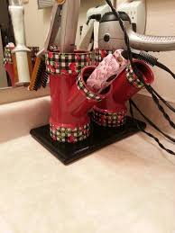 This is monica and i'd like to talk about hair dryers again. Pvc Spray Paint And Duck Tape Custom Hair Tool Holder Hair Tool Organizer Diy Bathroom Diy