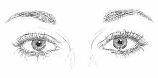 Pin By Gahca Candy On Yuzler Face Drawing Simple Line Drawings Eye Drawing Tutorials Depending on whether your expertise is anime, realism, comics, doll eyes, or even just doodle, use this article darken the pupils and erase the part of the iris that intersected with the upper eyelids. pinterest
