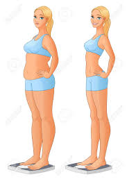 Woman Standing On Scale Before And After Weight Loss Cartoon Royalty Free Cliparts Vectors And Stock Illustration Image 60554350 This proves that she s really been there. woman standing on scale before and after weight loss cartoon