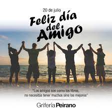 En argentina, el día del amigo se celebra como todos los años el 20 de julio.aunque, este 2020, debido a la pandemia por coronavirus, será una jornada muy distinta: Feliz Dia Del Amigo Dia Del Amigo Feliz Dia Amigo