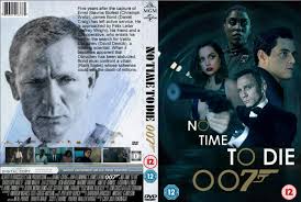 No Time To Die (2021) Custom R2 DVD Cover and Label