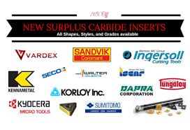 surplus cutting tools and brand new carbide inserts dirt cheap