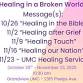 Teaching Series: Healing in a Broken World event image