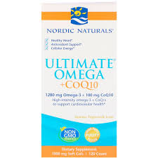 Nordic Naturals Ultimate Omega Coq10 1000 Mg 120 Soft Gels By Iherb