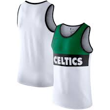 Nike Boston Celtics Nike Wordmark Logo Performance Tank Top White Walmart Com Walmart Com