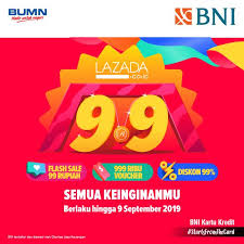 Sesuai peraturan bank indonesia perihal kewajiban pengkinian data, segera lakukan pengkinian data kartu kredit bni anda. Bni 9 9 Mega Campaign Di Lazada Dapatkan Diskon 9 Dan Facebook