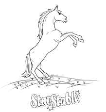 The game is about elevating and taking care of your horse to make it more competitive. Star Stable Online Mel Kolorowanki