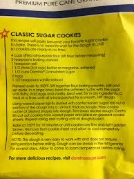 Domino Sugar Classic Sugar Cookie Recipe Dominos Sugar Cookie Recipe Cookie Dough Recipes Sugar Cookies Recipe