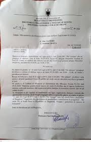 A petition demanding the end of torture against Imam Genci Balla