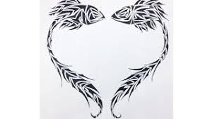 6 pisces tattoo using squid for symbols. Pisces Zodiac Tribal Tattoo Designs Youtube