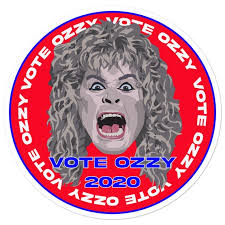Vote Ozzy Ozzy Osbourne Black Sabbath Election 2020 Heavy Metal Decal Die  Cut Vinyl Stickers