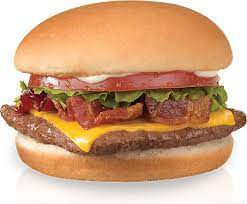1 Wendy S Jr Bacon Cheeseburger Via App Wendys Dealsplus Bacon Cheeseburger Cheeseburger Bacon