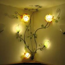 Wall Light Creative Wall Decor Creative Walls Flower Wall Decor