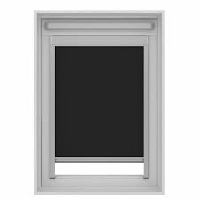 L'alliance du store d'occultation velux classique et du store plissé velux. Store Enrouleur Velux Noir Sk06 Store Direct