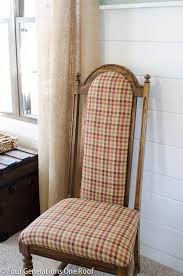 For example, the cost to reupholster a chair cushion may be less than $150, and it's unlikely you can replace the entire chair for that amount. How To Reupholster A Dining Chair Four Generations One Roof