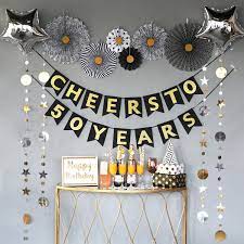 Shop items you love at overstock, with free shipping on everything* and easy returns. 50th Birthday Decorations For Women Or Men 50th Bday Anniversary Decorations Cheer 50th Birthday Decorations Simple Birthday Decorations Birthday Decorations