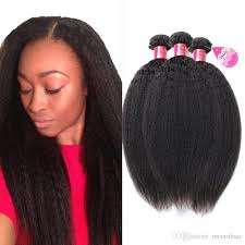 7a 100% unprocessed brazilian virgin hair 4 bundles water wave natural black weft hair extensions wet and wavy human hair weave. 10a Kinky Straight Hair 3 Bundles Yaki Human Hair Weave Unprocessed Brazilian Virgin Remy Sew In Hair Extensions Natural Black Hair Weaving Extensions Weaved In Hair Extensions From Meetuhair 51 29 Dhgate Com