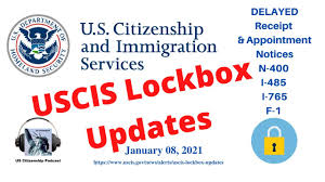 Citizenship and immigration services (uscis) advises customers that, due to a tremendous increase in the yes, it could be. Uscis Lockbox Updates Delayed Receipt Notices For N 400 I 485 I 765 F 1 Youtube