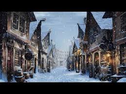 For Harry Potter Fans And Christmas Lovers Christmas In Diagon Alley All The Music I Harry Potter Christmas Scene Harry Potter Music Harry Potter Christmas