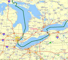 The land border between the u.s. Free Download Map Of United States And Canada Border 720x640 For Your Desktop Mobile Tablet Explore 49 Wallpaper Border Canada Wallpaper Borders Kitchen Wallpaper Canadian Stores Wallpaper Borders Online Canada