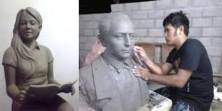 1.teknik membutsir adalah teknik membentuk tanah liat atau lilin (plastisin/malam) menjadi bentuk mainan, patung kecil atau bentuk tertentu berdasarkan daya cipta. Membuat Karya Seni Patung Dengan Teknik Cetak Atau Cor