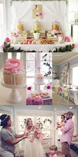 Birthday Party Ideas For 1 Year Old Baby Boy 50 Adorable First Birthday Party Ideas New Moms Should Try Love Love Love Baby Girl 1st Birthday Girls Birthday Party Themes 1st Birthday Girls