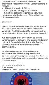 Demokristianët ne Gjermani komunikatë se do të votojnë LDK-në dhe se nuk  janë me Zef Morinën pasi ka hyrë me VV-në - Gazeta Express