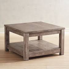 Parsons Truffle Gray Square Coffee Table Coffee Table Coffee Table Wood Mango Wood Coffee Table