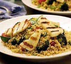 Nigella lawson is one of the world's most recognisable tv chefs. Grilled Halloumi With Spiced Couscous