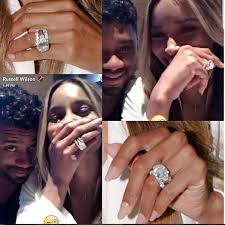 Ciara And Russell Wilson Gush Over Their Steamy Wedding Night In Snaps Enterghana Com Ciara And Russell Wilson Ciara And Russell Silver Wedding Bands