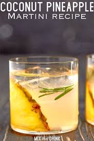 Coconut Pineapple Martini Mix That Drink Recipe Rum Drinks Recipes Alcohol Drink Recipes Drinks Alcohol Recipes