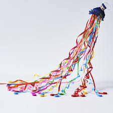 Follow for latest news & offers! 5 Pack Assorted Color Hand Throw Streamers Paper Streamers Confetti Popper For Wedding Send Off Tableclothsfactory