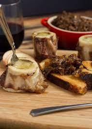 Roasted Bone Marrow With Oxtail Marmalade The New Charcuterie Cookbook The Girl In The Little Red Kitchen Food Roasted Bone Marrow Recipes