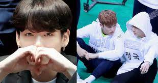 Theyre also part of the 97 liner friendship group, which is arguably the best kpop friendship of all time. Bts S Jungkook Missed Seventeen S Mingyu As An Mc But Mingyu Left Him A Special Gift Koreaboo