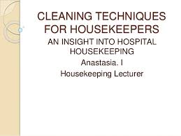 Hospital Housekeeping