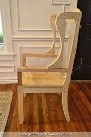 How To Build A Diy Chair Frame Addicted 2 Decorating Outdoor Dining Furniture Wingback Dining Chair Upholstered Chairs