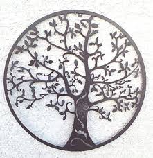 Amazon Com World Best Rustic Tree Of Life Metal Wall Hanging Garden Art 24 Inches Wall Scu Metal Tree Wall Art Metal Bird Wall Art Metal Sculpture Wall Art