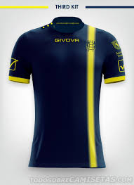 The donkey from chievo's crest is printed in blue on the lower left front of the kit. Chievo Verona Givova Kits 2018 19 Todo Sobre Camisetas