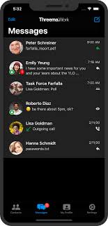 For that we have threema, the app to keep our chats on android safe. Threema Work Secure Enterprise Messaging