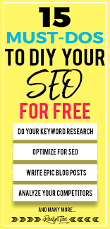 Do It Yourself Seo Guide How To Do Your Own Seo For Free Seo Guide Seo Tips Optimization