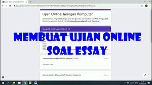 Contoh soal essay bahasa inggris kelas 10 semester 2 lengkap dengan kunci jawaban. Cara Membuat Ujian Online Soal Essay Di Google Form Youtube