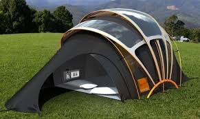 Eight Essential Camping Equipments For Modern Nomads Designbuzz Camping Zelten Temporare Architektur