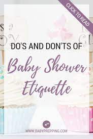 Let A Close Friend Or More Distant Relative Host The Baby Shower So Immediate Family Members Baby Shower Etiquette Baby Shower Planning Baby Shower Activities