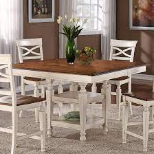 A large dining table square usually sleeps up to two people on each side comfortably for a long dinner eight seats. Holland House 1271 Dining Square Top Counter Height Dining Table With Srorage Pedestal Base And 12 Butterfly Leaf Fmg Local Home Furnishing Pub Table